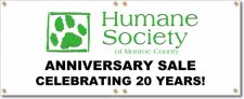 (image for) Humane Society of Monroe County Banner Logo Center