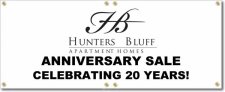 (image for) Hunters Bluff Apartments Banner Logo Center