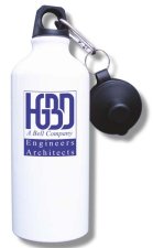 (image for) Hussey, Gay, Bell and DeYoung Water Bottle - White
