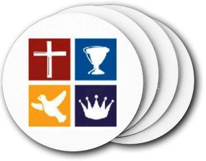 (image for) Iglesia Inernacional Cuadrangular Coasters (5 Pack)