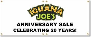 (image for) Iguana Joe\'s Banner Logo Center