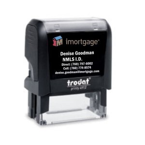 (image for) imortgage.com Trodat Printy Stamp 4912