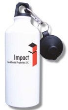 (image for) Impact Residential Properties Water Bottle - White