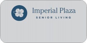 (image for) Imperial Plaza Blank Silver Badge