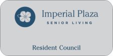 (image for) Imperial Plaza Blank Resident Council Silver Badge