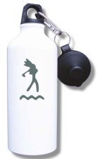 (image for) Indian Hills Golf Club Water Bottle - White