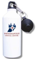 (image for) Indianapolis Dental Center Water Bottle - White