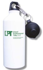 (image for) Inland Professional Title Water Bottle - White