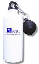 (image for) Insphere Insurance Solutions Water Bottle - White