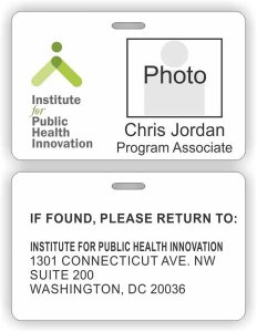 (image for) Institute for Public Health Innovation Photo ID Badge