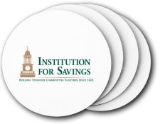 (image for) Institution For Savings Coasters (5 Pack)