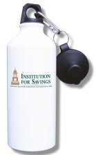 (image for) Institution For Savings Water Bottle - White