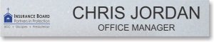 (image for) Insurance Board Nameplate