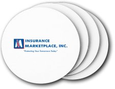 (image for) Insurance Marketplace, Inc. Coasters (5 Pack)