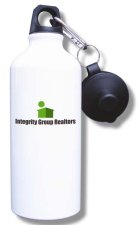 (image for) Integrity Group Realtors Water Bottle - White