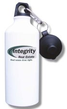 (image for) Integrity Real Estate Water Bottle - White