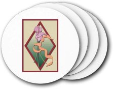 (image for) Internal Medicine and Cardiology Coasters (5 Pack)