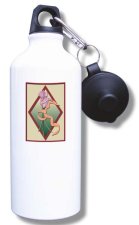 (image for) Internal Medicine and Cardiology Water Bottle - White