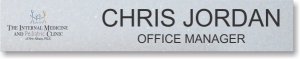 (image for) Internal Medicine & Pediatric Clinic Nameplate