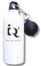 (image for) IQ Squared, LLC Water Bottle - White