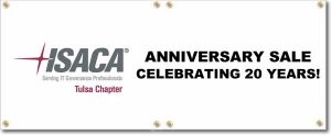 (image for) ISACA Tulsa Chapter Banner Logo Left