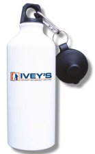 (image for) Ivey Lumber Company Water Bottle - White