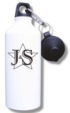 (image for) J & S Tax Services Water Bottle - White