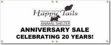 (image for) Jackson County Happy Tails Animal Shelter Banner Logo Center