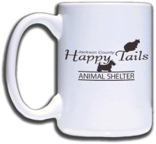 (image for) Jackson County Happy Tails Animal Shelter Mug