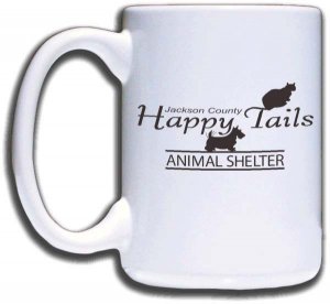 (image for) Jackson County Happy Tails Animal Shelter Mug