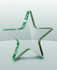 (image for) Acrylic Star - Jade - Small