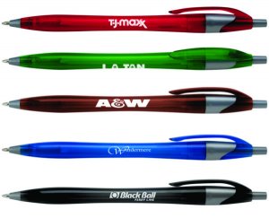 (image for) Javalina Jewel Plastic Pens with Black or Blue Ink
