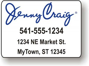 (image for) Jenny Craig 16\" x 24\" Magnetic Car Signs (Pair)