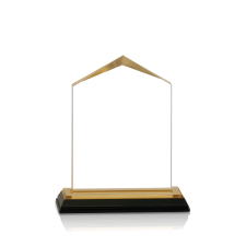 (image for) Gold Jewel Corner Acrylic Award - Small