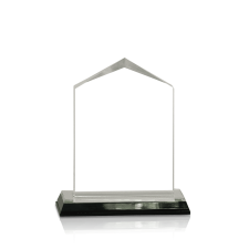 (image for) Silver Jewel Corner Acrylic Award - Small