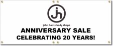 (image for) John Harris Body Shop Banner Logo Center