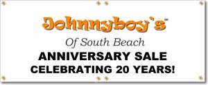 (image for) Johnyboy\'s of South Beach Banner Logo Center