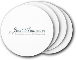 (image for) Jose Aun, M.D., P.A. Coasters (5 Pack)