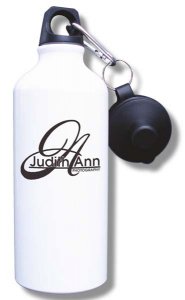 (image for) Judith Ann Photography Water Bottle - White