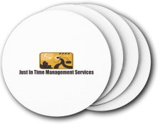 (image for) Just In Time Management Services Coasters (5 Pack)
