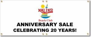 (image for) Kaliko Beach Club Banner Logo Center