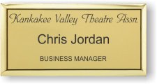(image for) Kankakee Valley Theater Association Gold Executive Badge