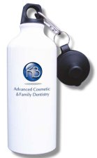 (image for) KB Dental Water Bottle - White