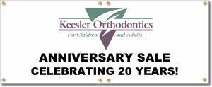 (image for) Keesler Orthodontics Banner Logo Center