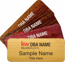 (image for) Wood Name Badges