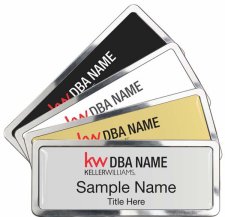 (image for) Rectangle Prestige Name Badges