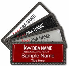 (image for) Carbon Fiber Name Badges