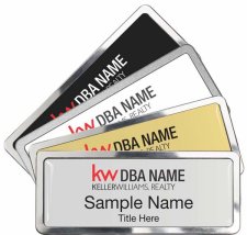 (image for) Rectangle Prestige Name Badges