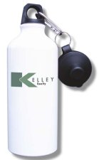 (image for) Kelley Realty Water Bottle - White
