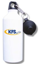 (image for) Kennebec Federal Savings Water Bottle - White